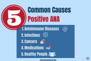 5 common causes for positive ana