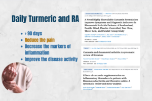 Turmeric and Rheumatoid Arthritis Studies