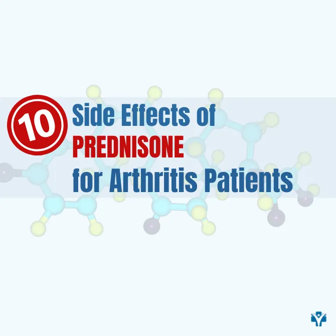 10 side effects of prednisone for arthritis patients
