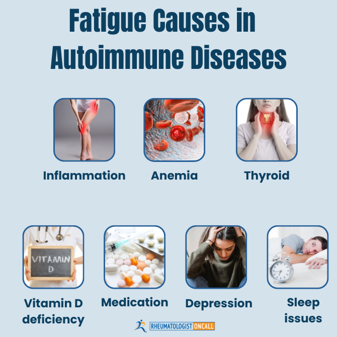 Fatigue Causes in Autoimmune Diseases
