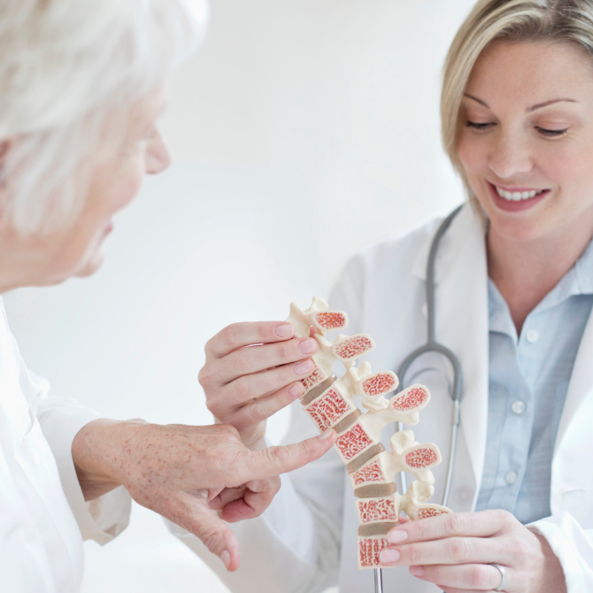 Rheumatoid arthritis can cause osteopenia and osteoporosis