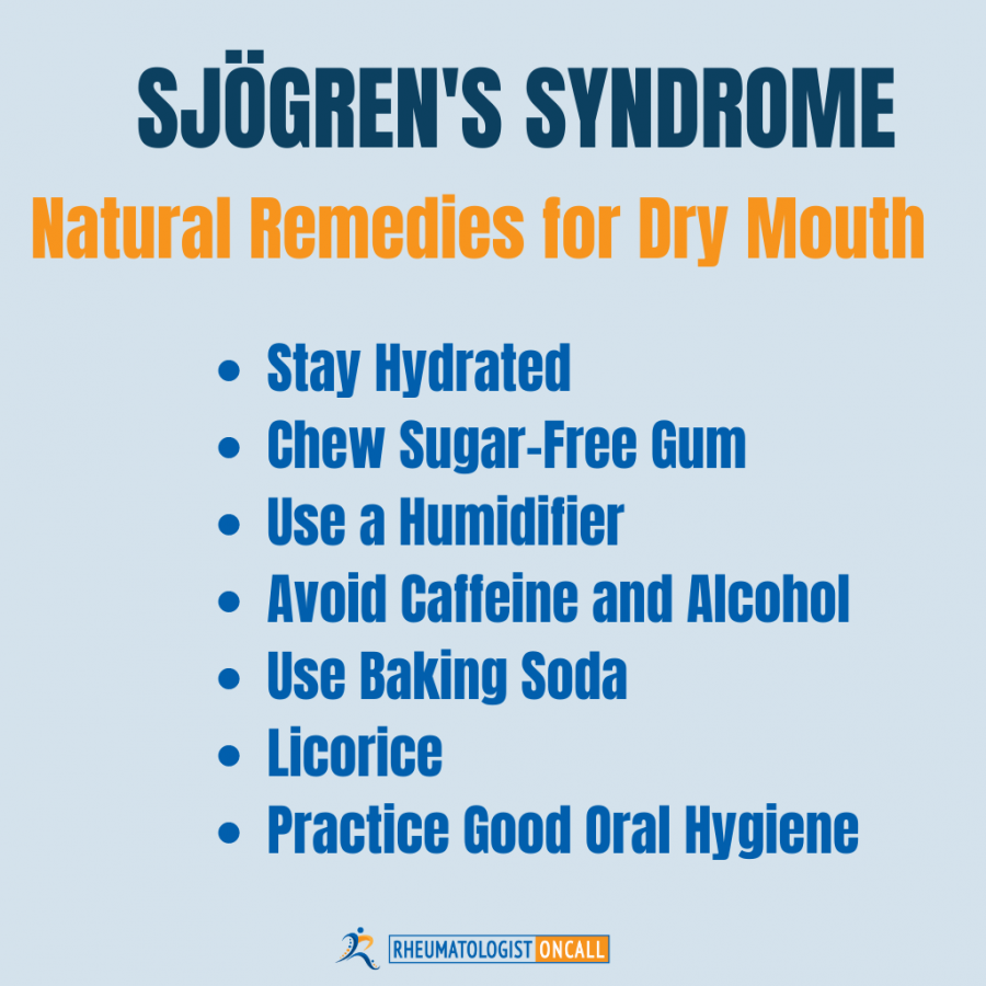 Sjogren's Syndrome and Dry Mouth: Natural Remedies » Rheumatologist OnCall