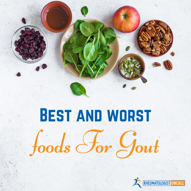 best and worst foods for gout