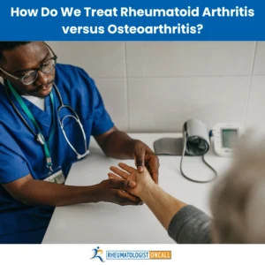  differences between rheumatoid arthritis and osteoarthritis 