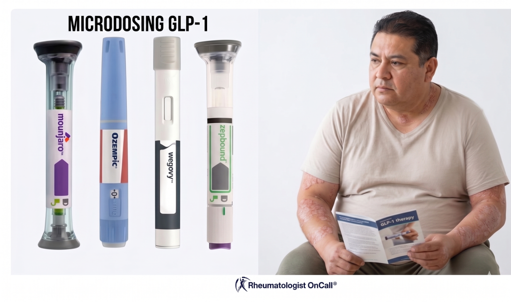 Microdosing Ozempic for Psoriatic Arthritis: What Every Patient Needs to Know in 2026 - Rheumatologist OnCall Microdosing Ozempic for Psoriatic Arthritis: What Every Patient Needs to Know in 2026 - Rheumatologist OnCall