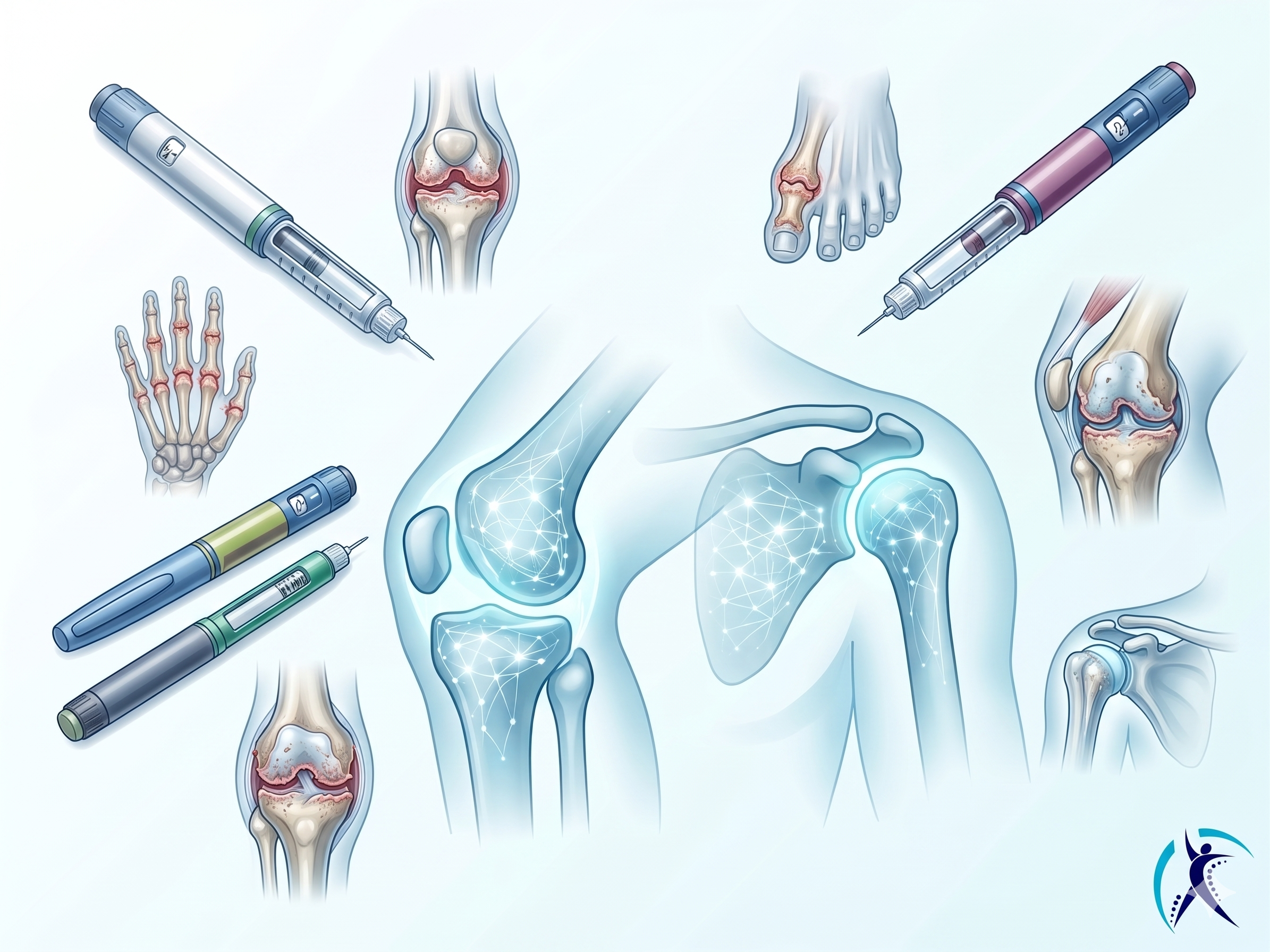 GLP-1 medications for arthritis